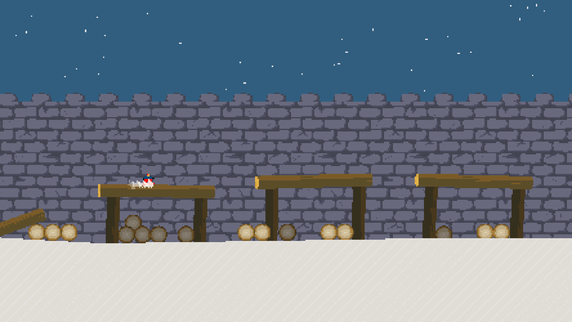 Nuclear Snowboard Game Screenshot