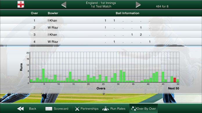 Screenshot of Cricket Captain 2016