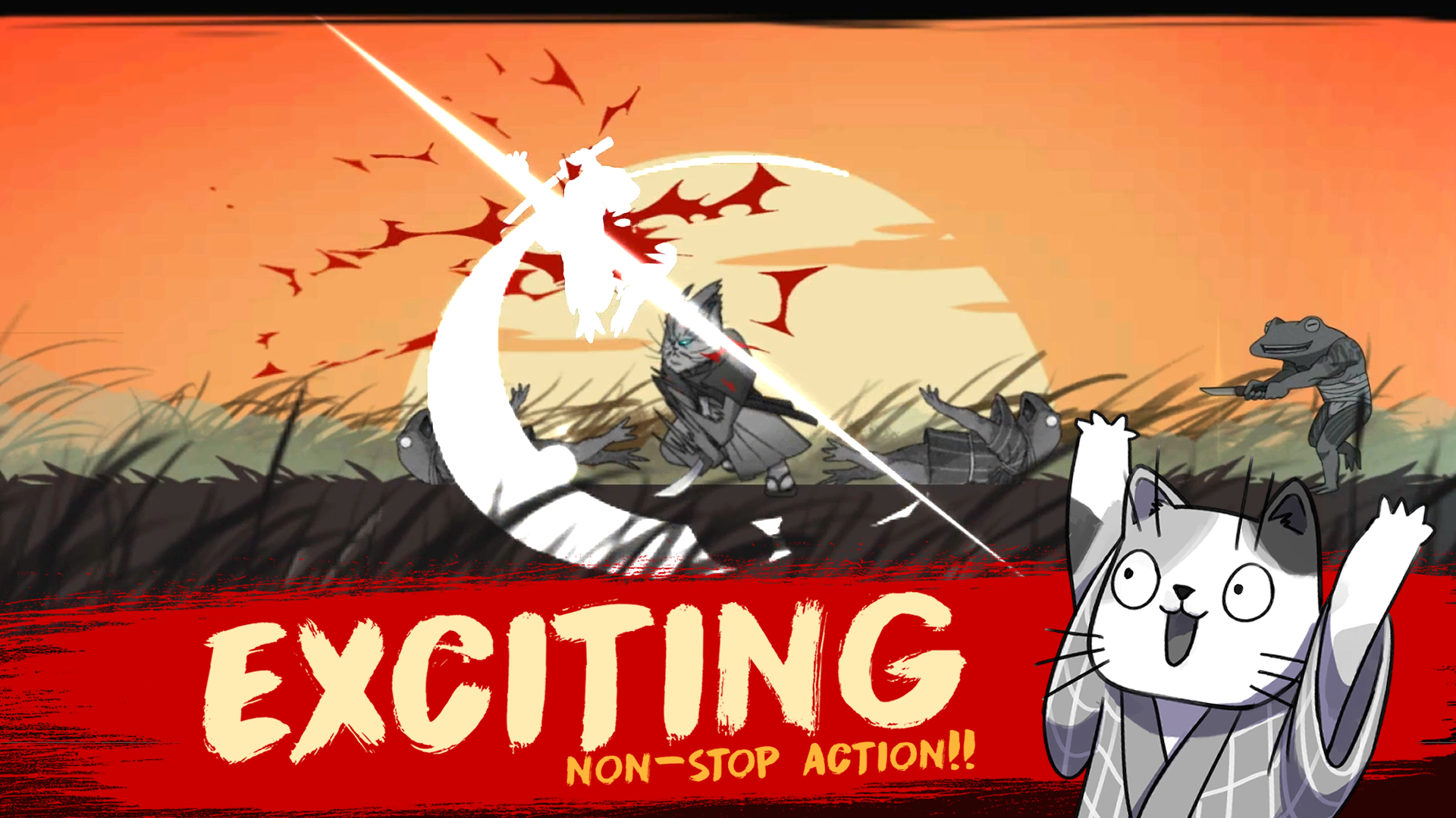 Neko Samurai Game Screenshot