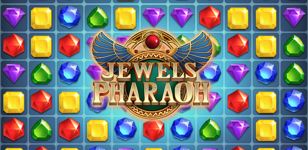 Banner of Jewels Pharaoh : จับคู่ 3 ปริศนา 1.2.4
