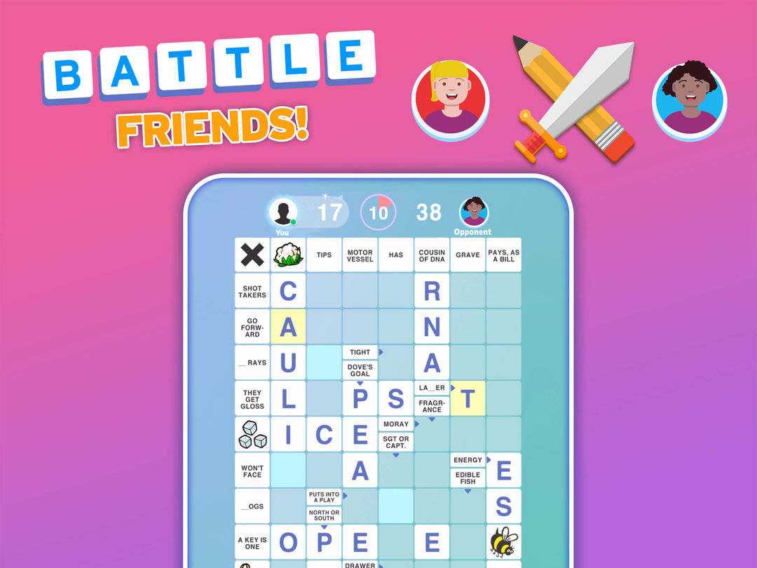 Kryss - The Battle of Words screenshot game