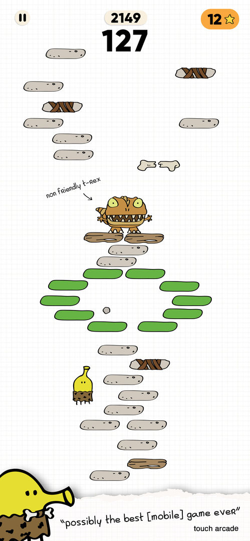 Screenshot of Doodle Jump 2