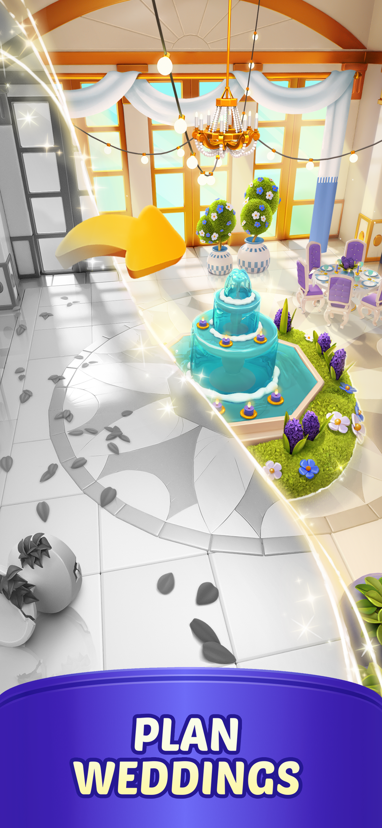 Cuplikan Layar Game Wedding Planner: Perfect Match
