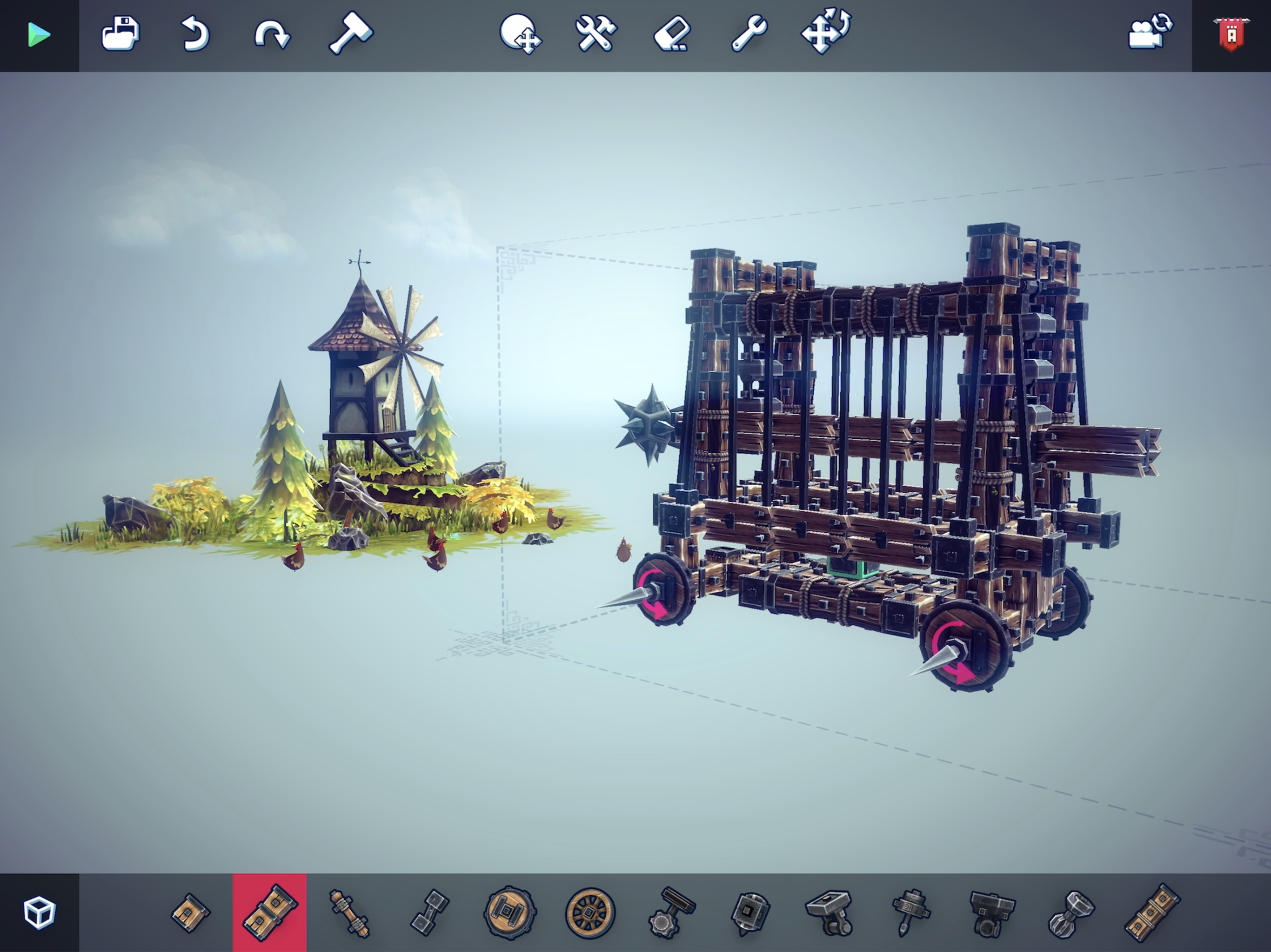 Besiege Game Screenshot