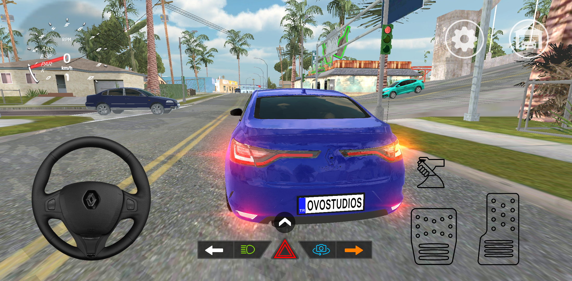 Screenshot of Megane Drift & Park Simulator