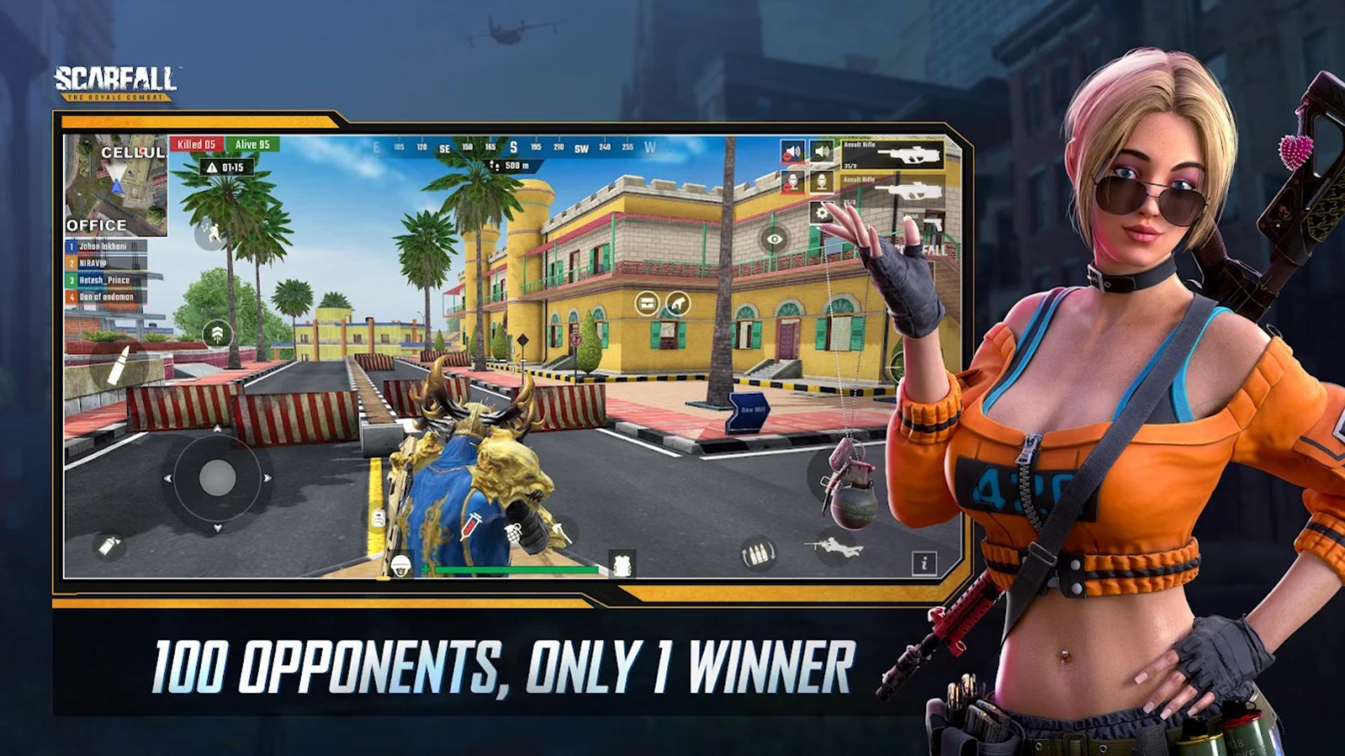 ScarFall - The Royale Combat Game Screenshot
