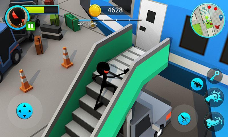 Super Shadow Airport Escape 3D Game Screenshot