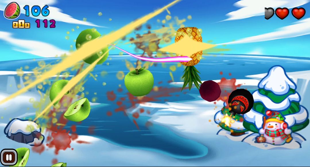 Screenshot of Fruit Cut 3D 2019