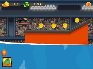 Stickman Surfer Game Screenshot