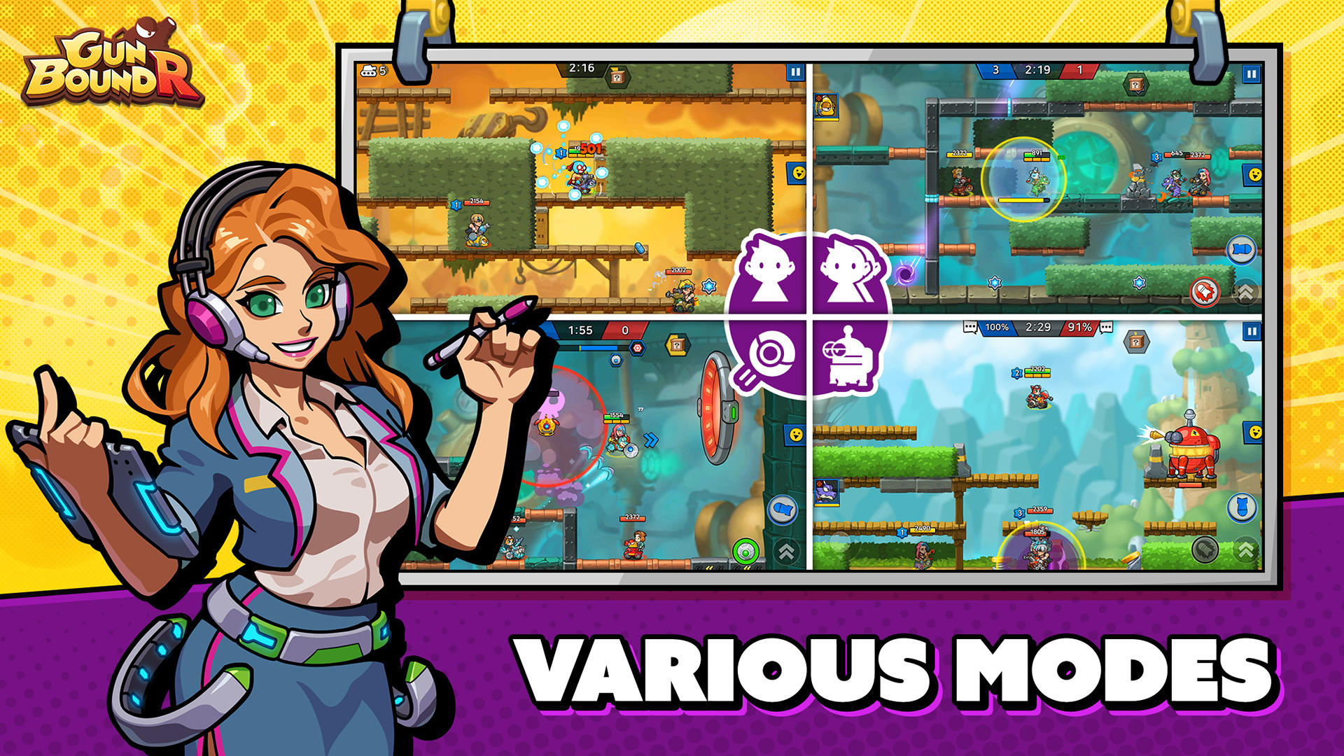 Screenshot of GunboundR