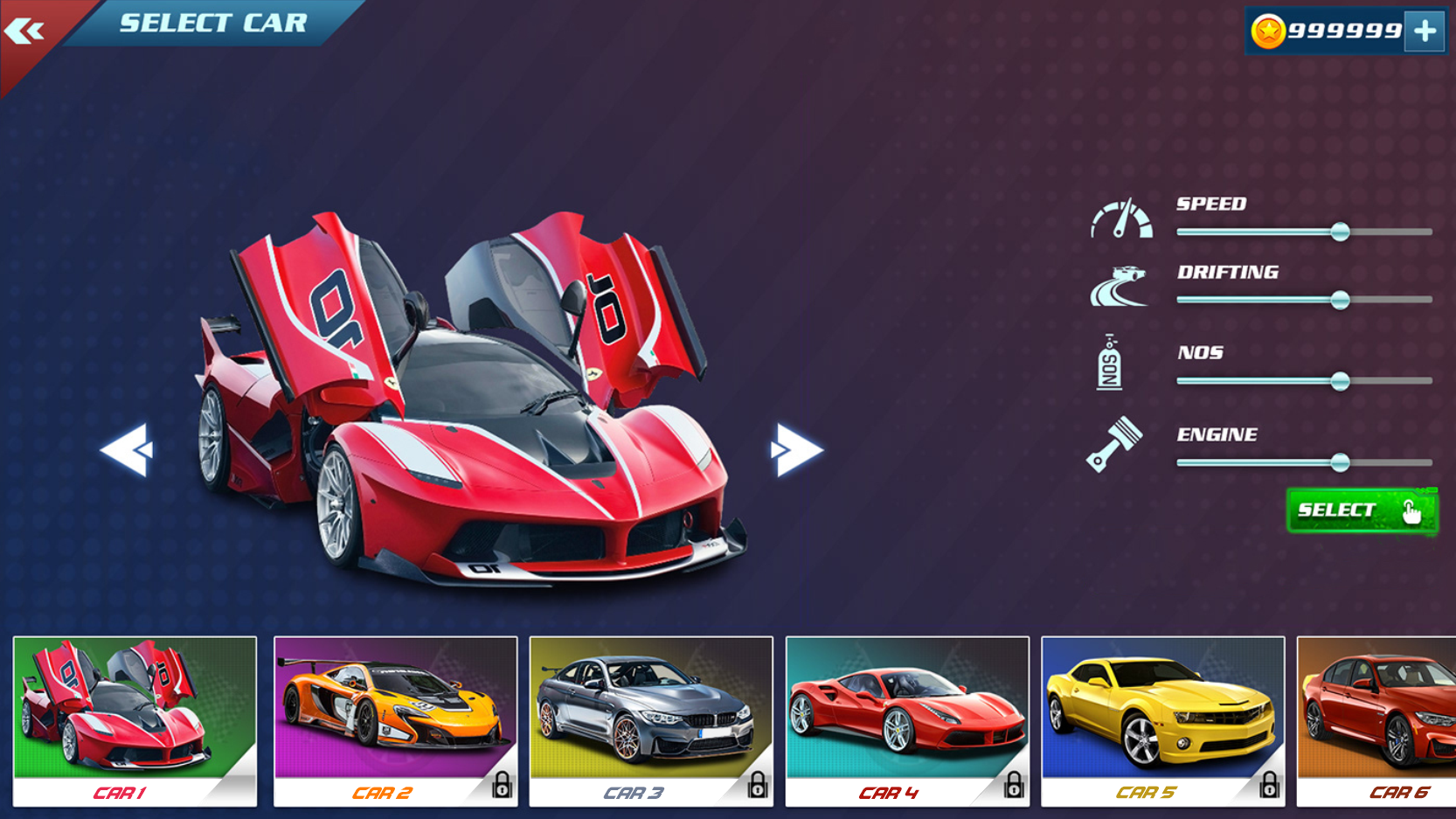 Car Drift and Racing ภาพหน้าจอเกม