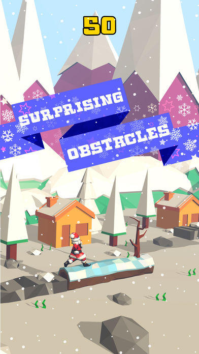Swipe Santa Game Screenshot