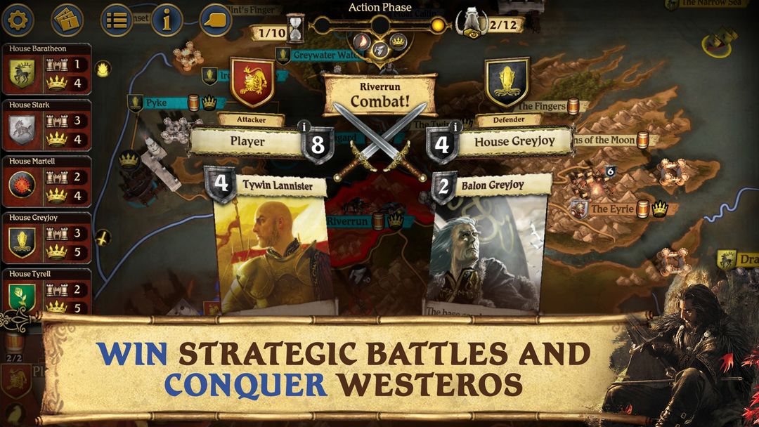 A Game of Thrones: Board Game 게임 스크린 샷