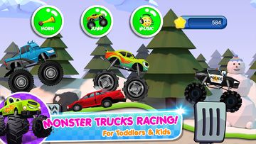 Monster Trucks Game for Kids 2 Game Screenshot