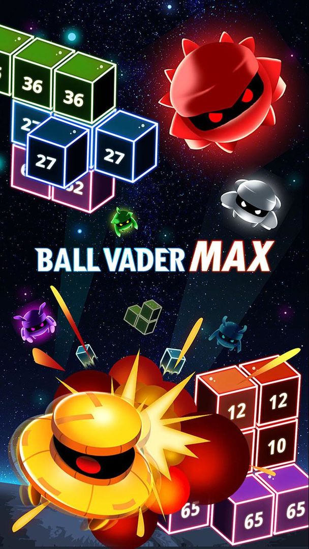 Brick puzzle master : Ball vader MAX screenshot game