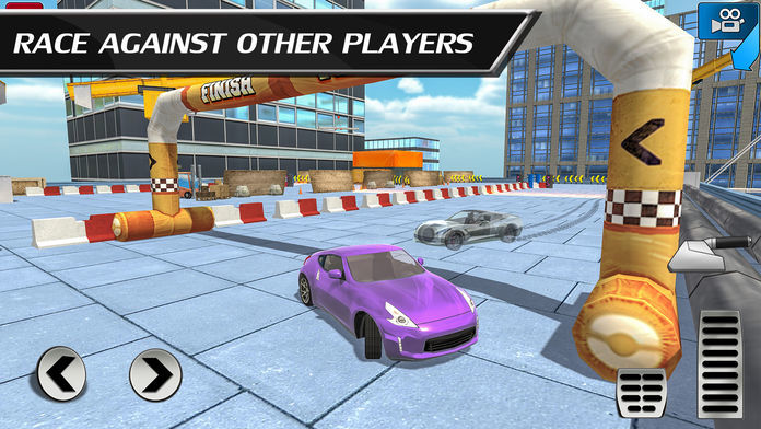 Car Drift Duels: Roof Racing 게임 스크린 샷
