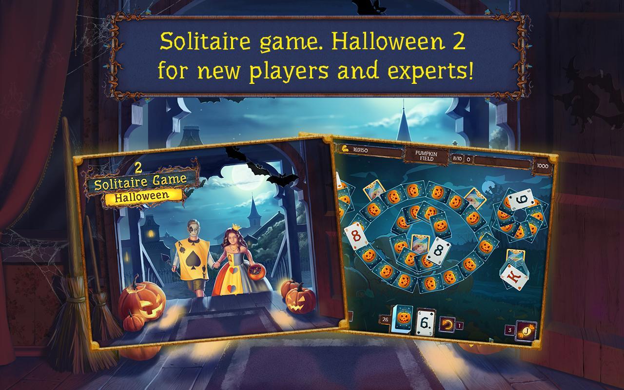 Solitaire game Halloween 2 ภาพหน้าจอเกม