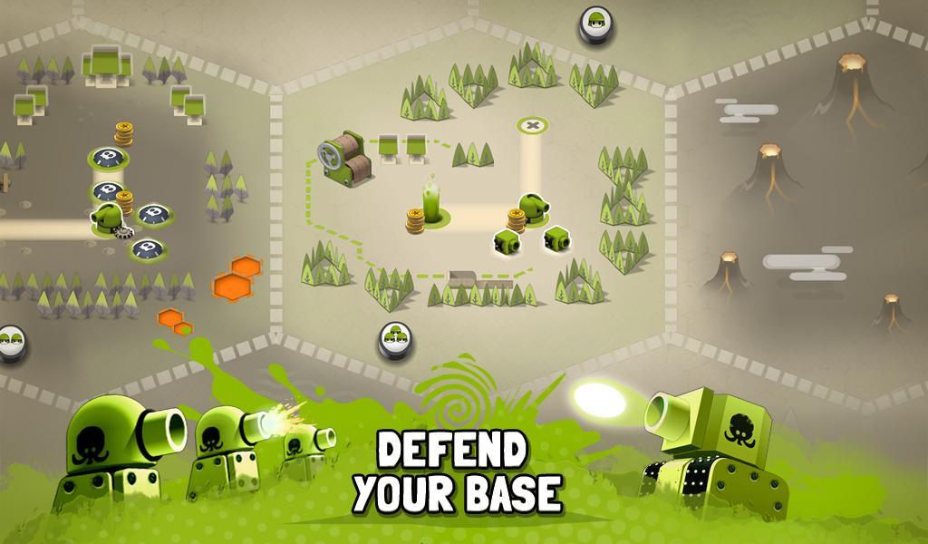 Tactile Wars Game Screenshot