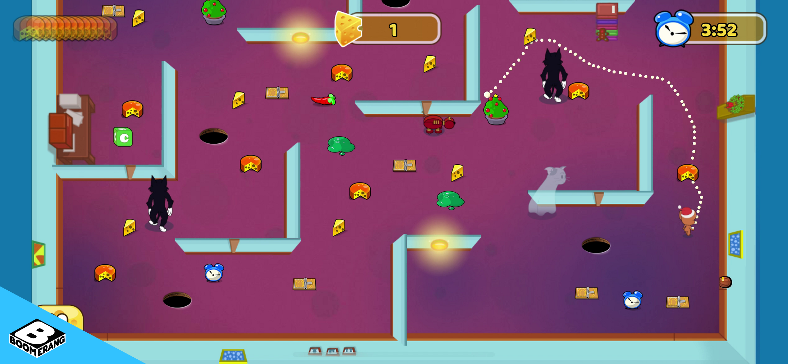 Tom & Jerry: Mouse Maze Game Screenshot
