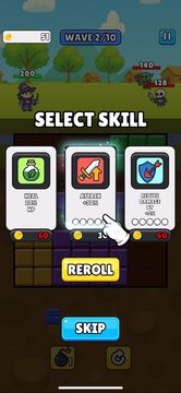 Captura de Tela do Jogo Block Attack