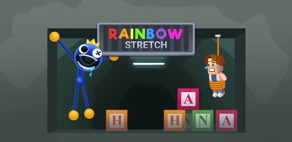 Rainbow Stretch - Blue Monster