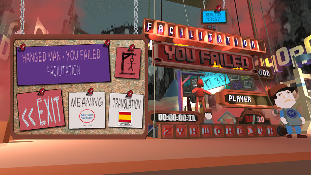 Ahorcado 3D - Hangedman 3D screenshot game