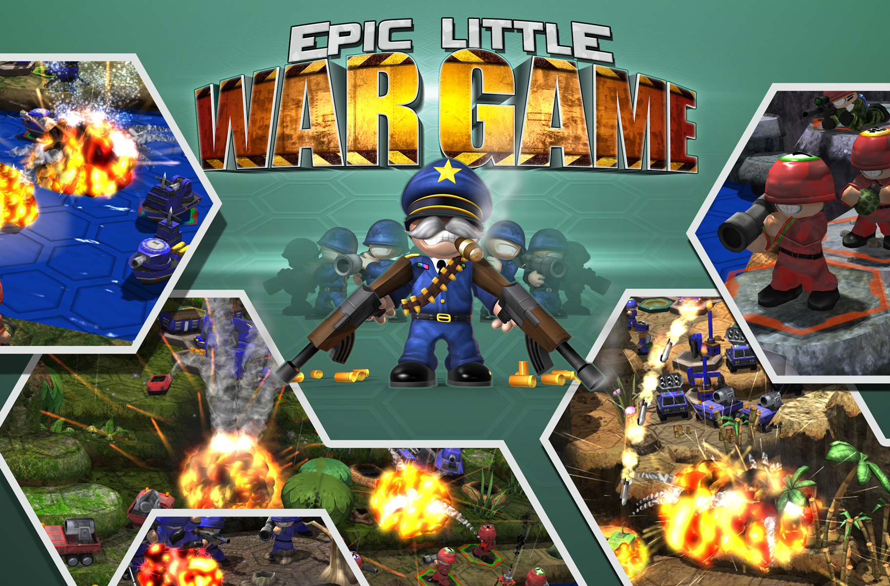 Cuplikan Layar Game Epic Little War Game