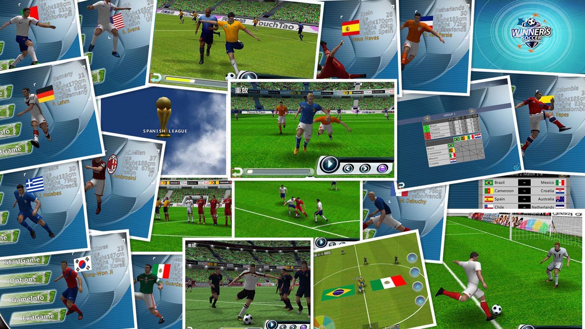 Winner Soccer Evo Elite Game Screenshot