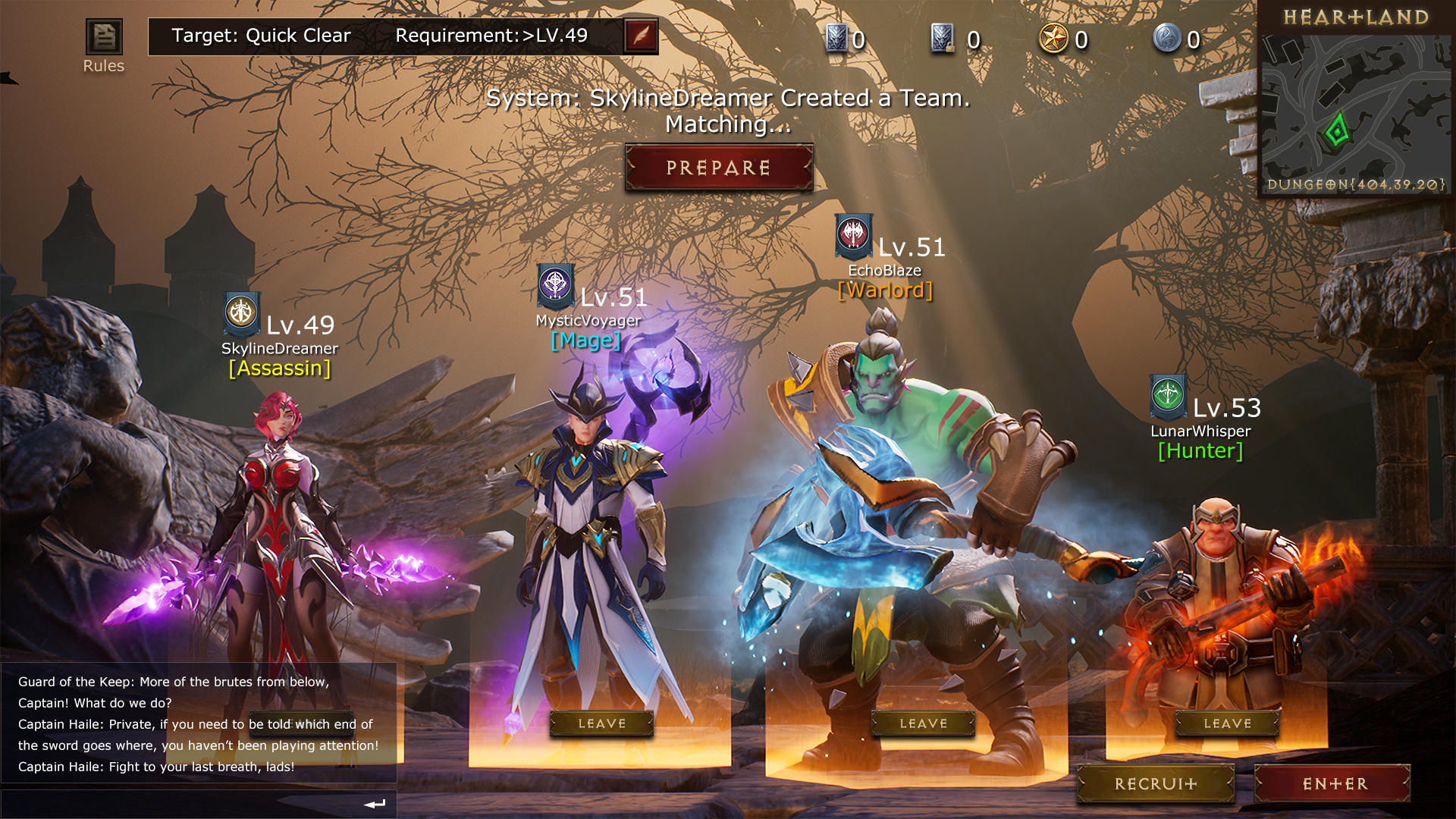 Forgotten Throne Game Screenshot