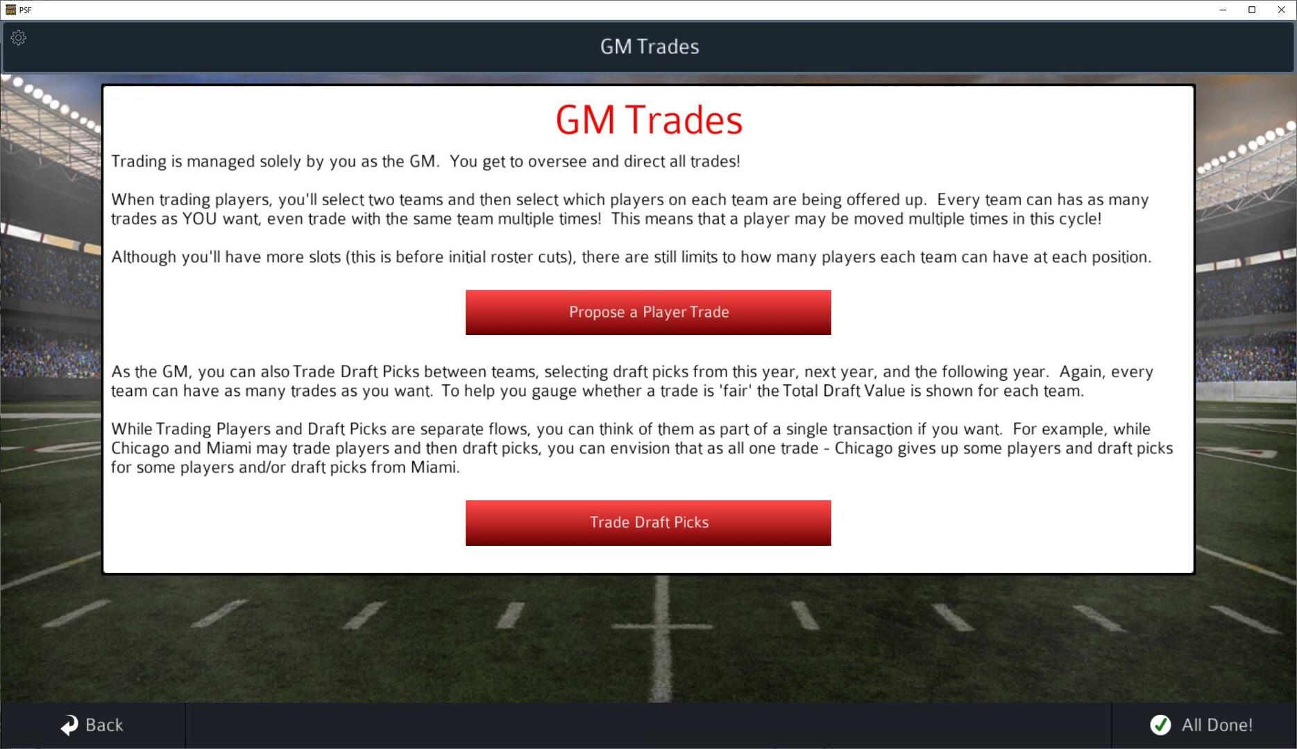 Pro Strategy Football 2026 Game Screenshot