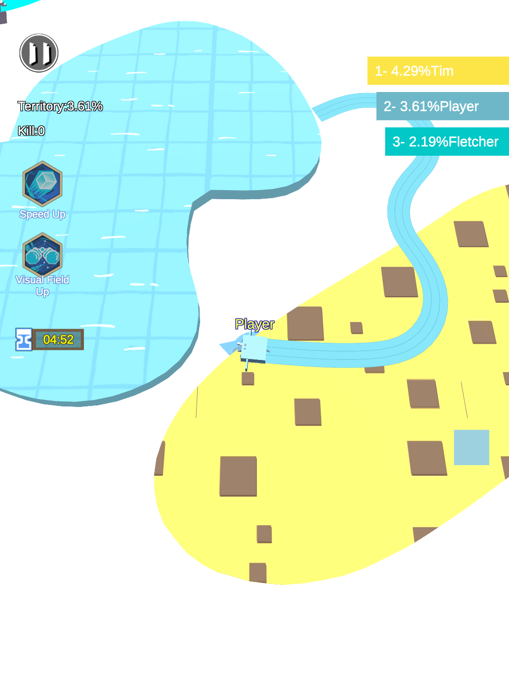 Screenshot of Territory.io 3D