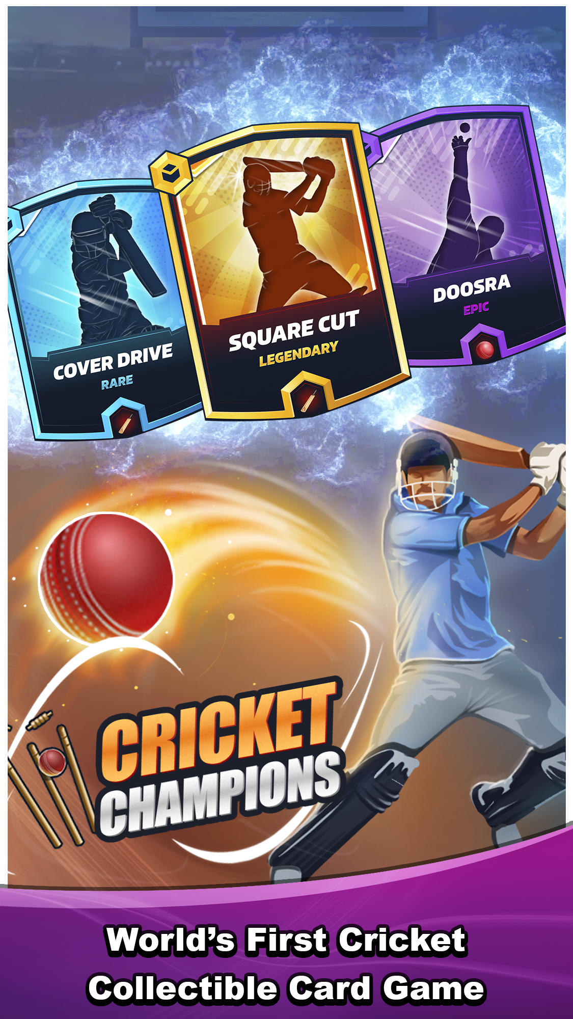 Captura de Tela do Jogo Cricket Champions