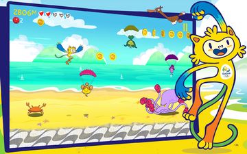Rio 2016: Vinicius Run Game Screenshot