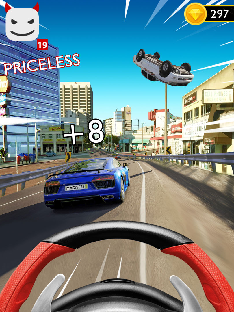 Screenshot of Racing Madness - Real Car Game