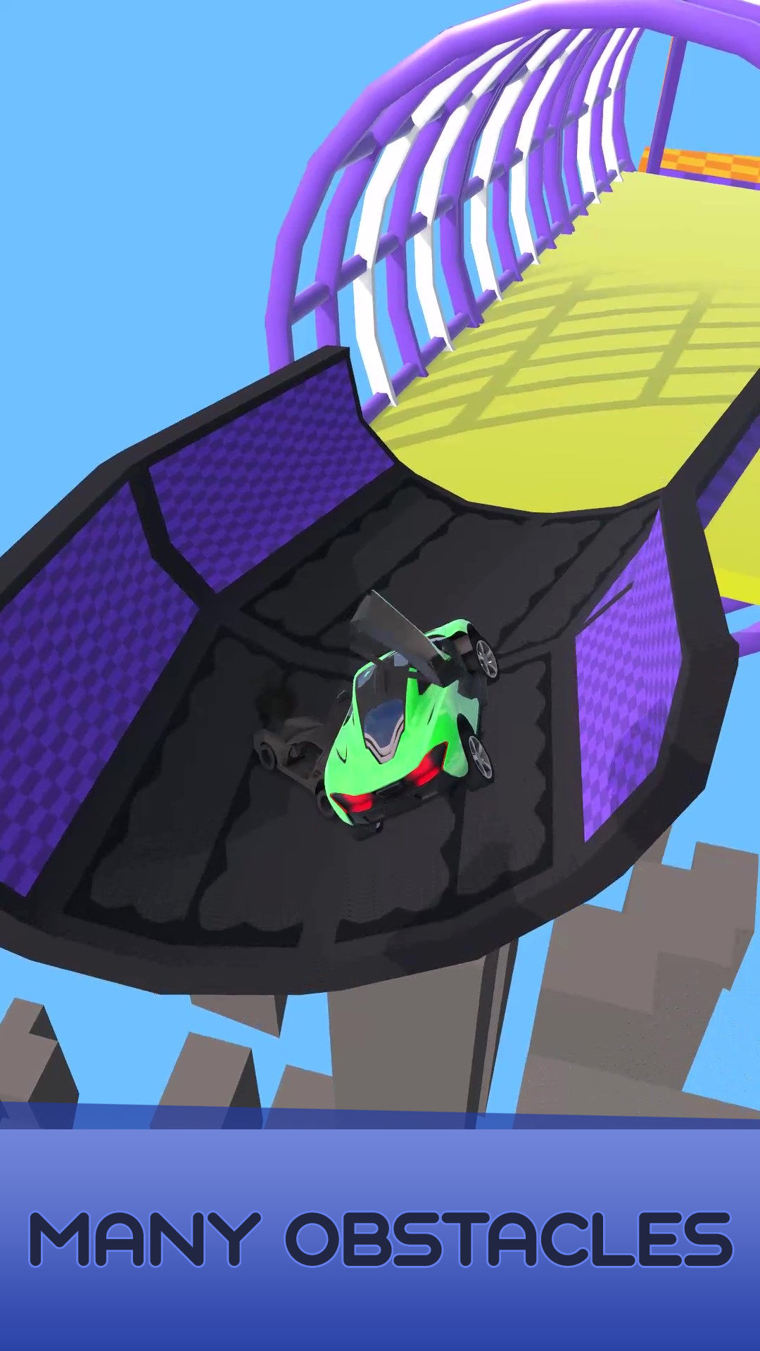 Mega Ramp Racing Game Screenshot