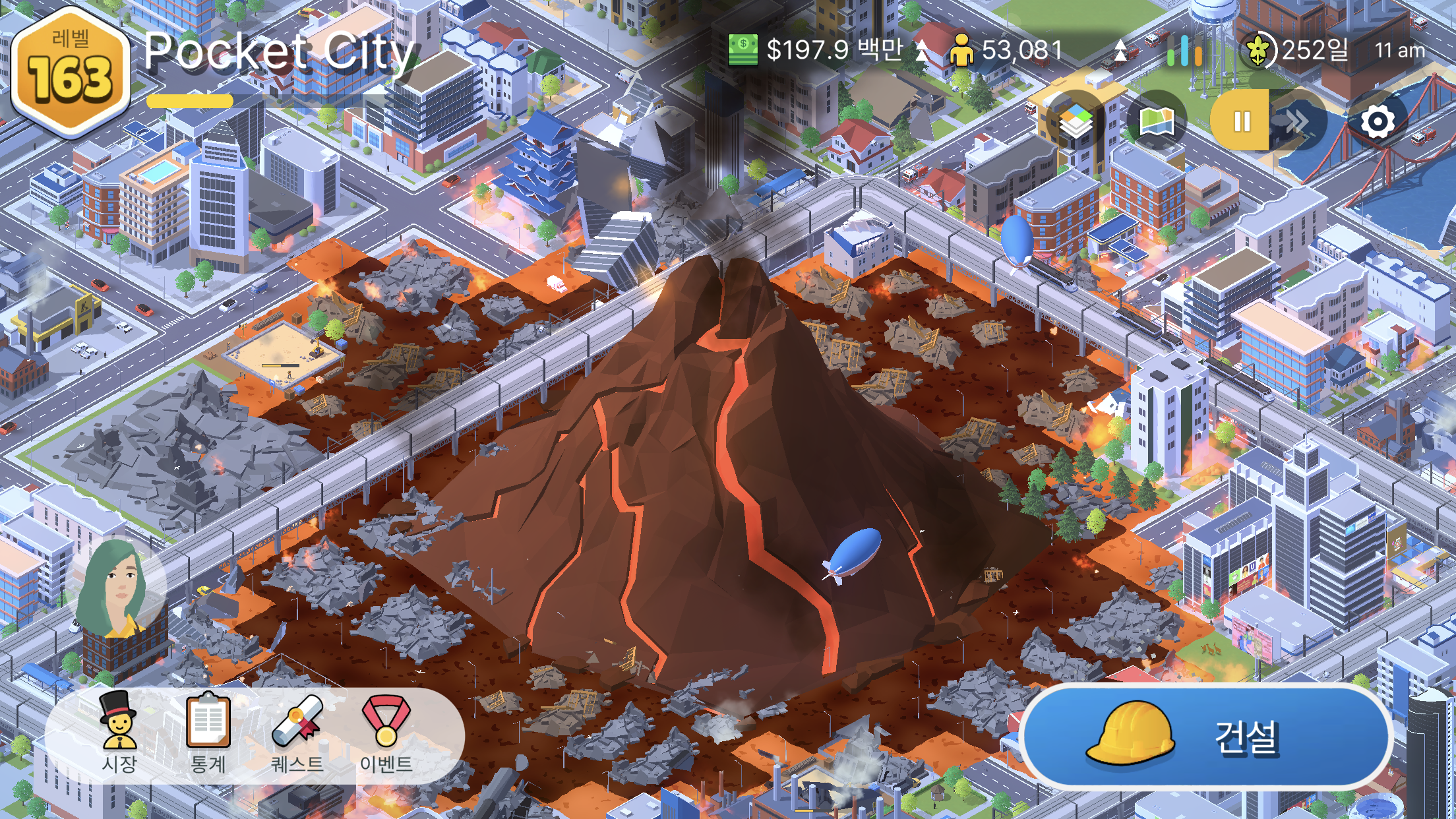Pocket City 2: 포켓 시티 2 게임 스크린 샷