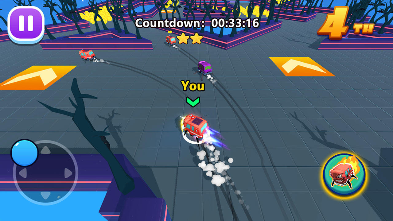 Ghostly Racer Game Screenshot