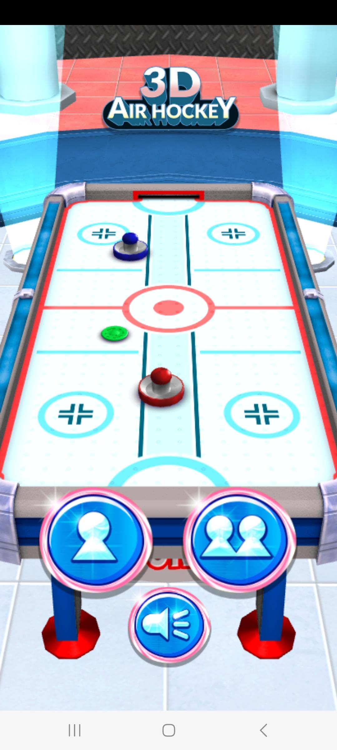 Air Hockey ゲームのスクリーンショット