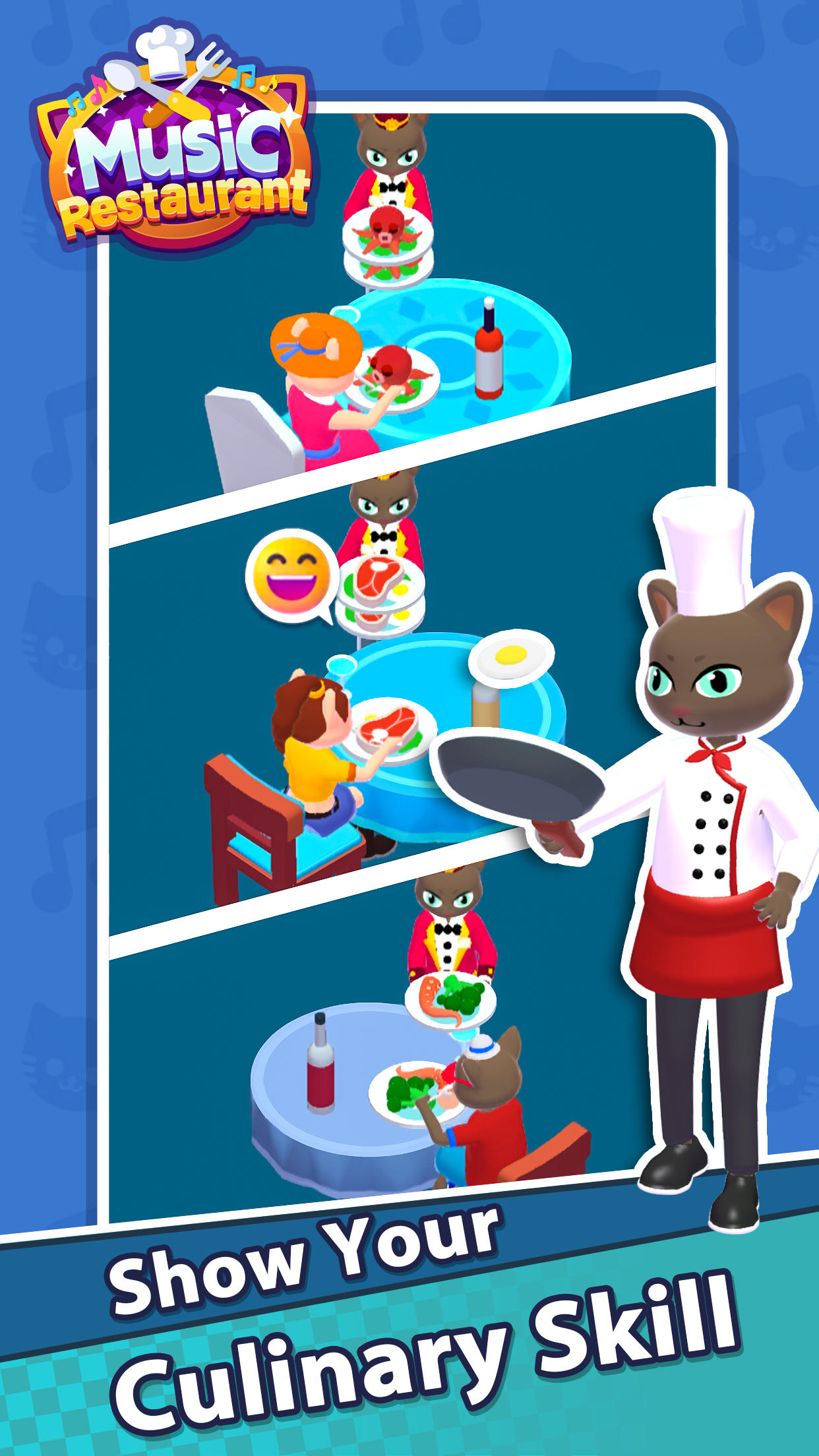 Madness Restaurant Idle Tycoon Game Screenshot