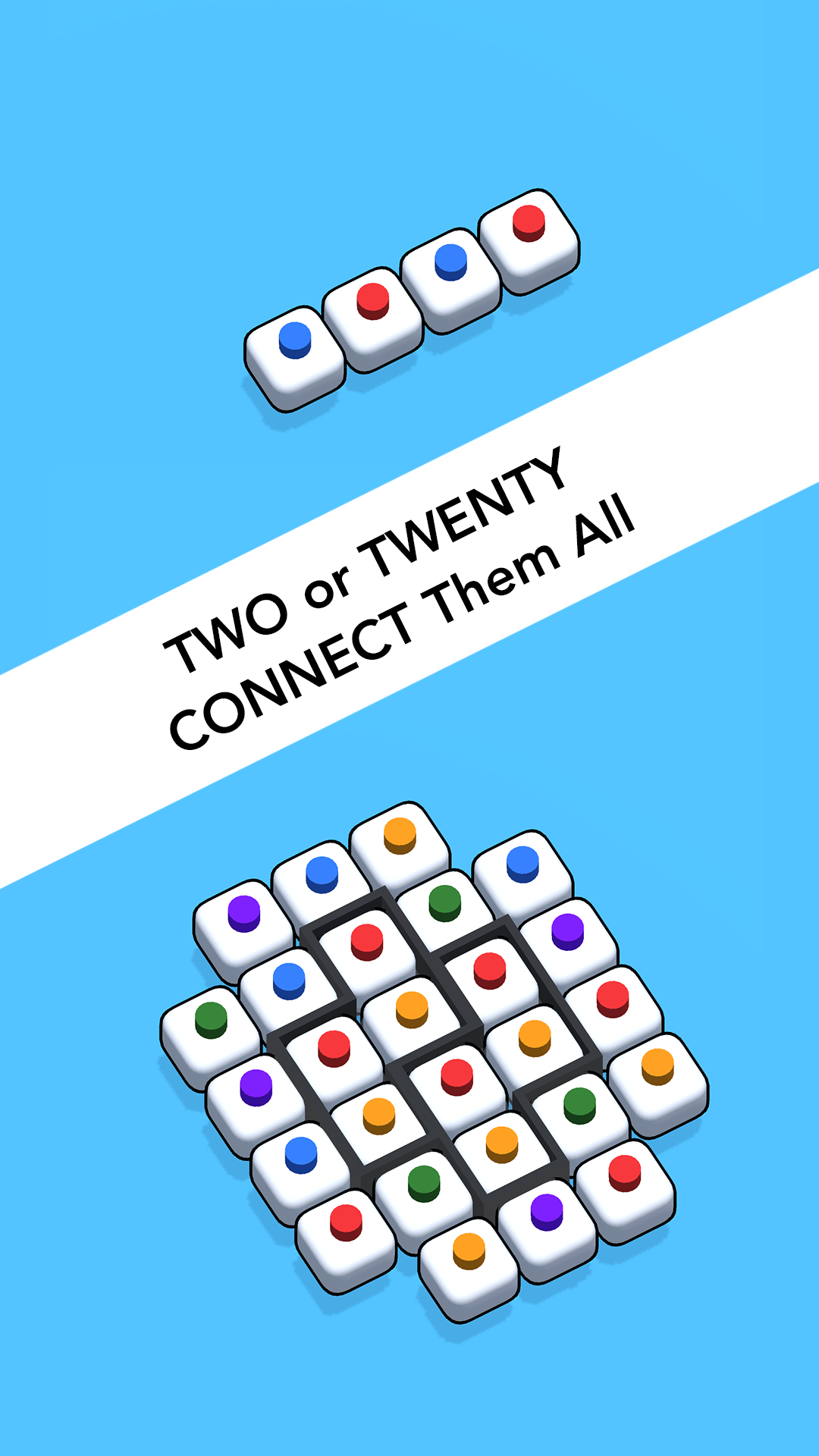 Screenshot 1 of .Conectar. - Quebra-cabeça de blocos de cores 2.4