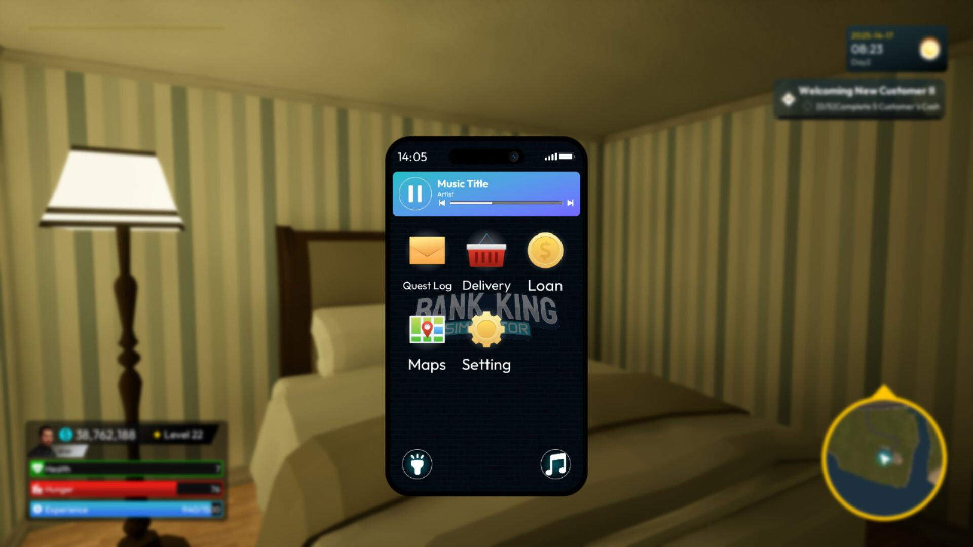 Bank King Simulator Game Screenshot