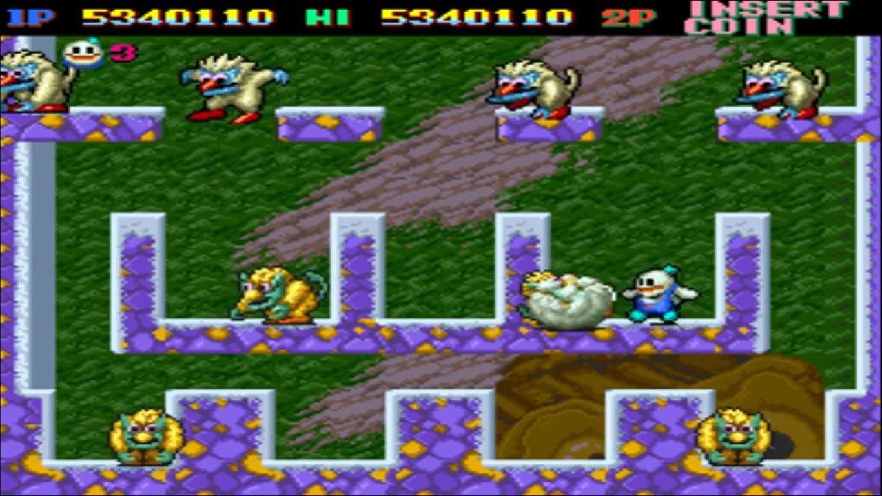 スノーブラザーズ　クラシック ゲームのスクリーンショット