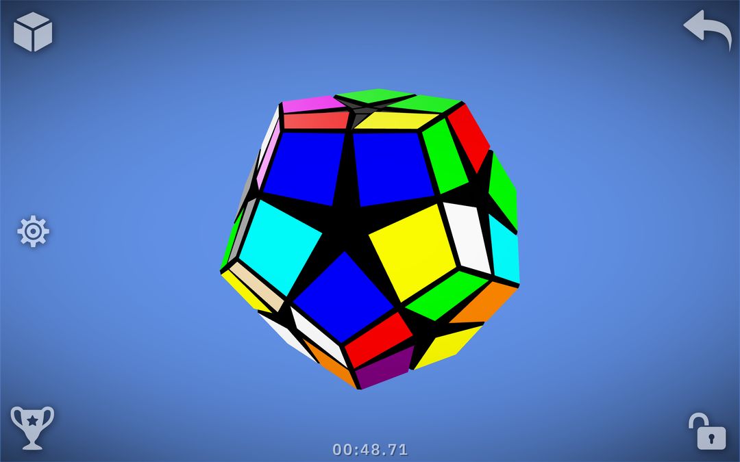 Magic Cube Puzzle 3D ภาพหน้าจอเกม