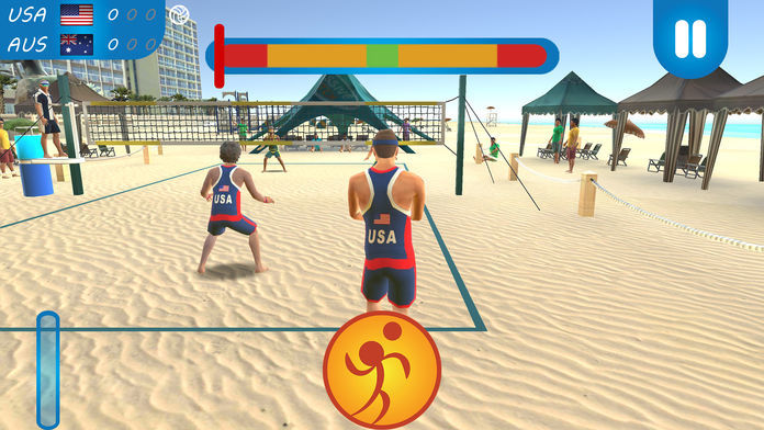 Beach Volleyball 2016 게임 스크린 샷