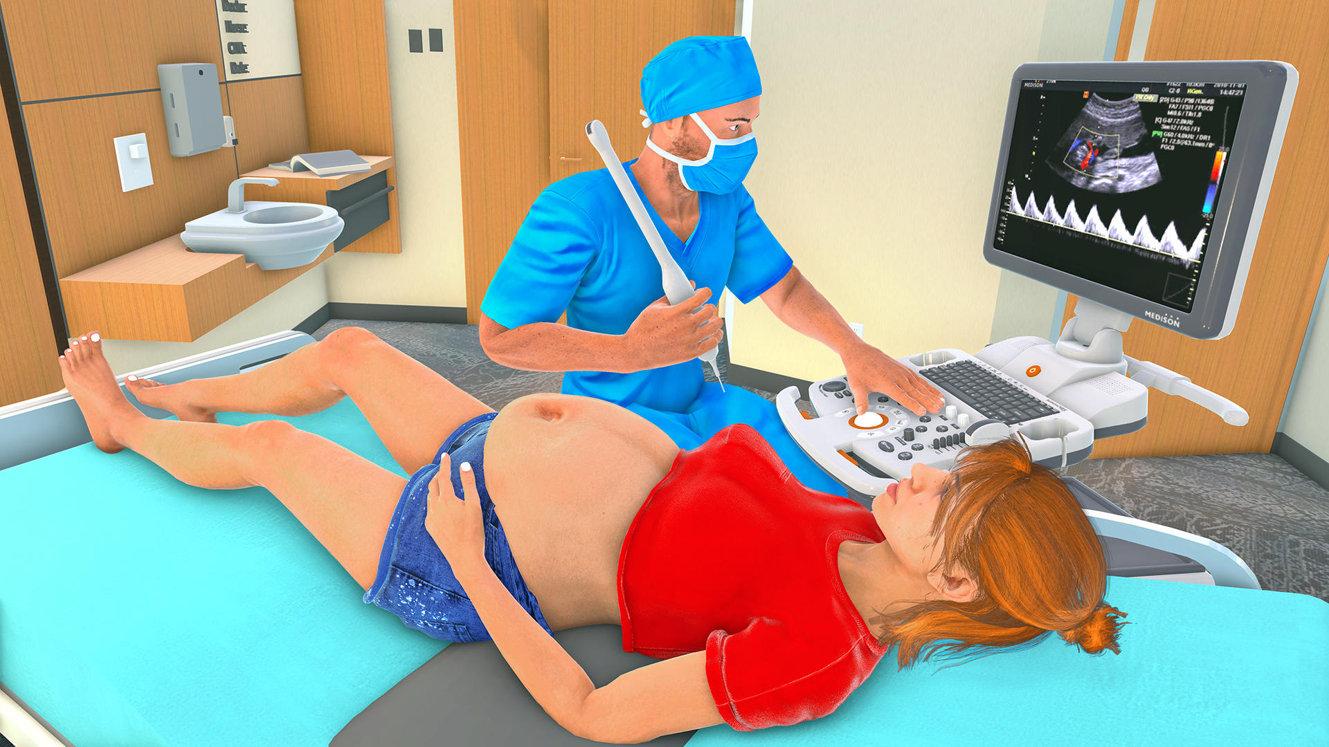 Mom Pregnancy Games: Mom Care Game Screenshot