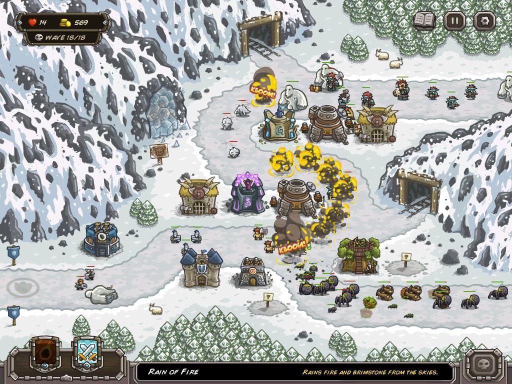 Screenshot of Kingdom Rush - Tower Defense