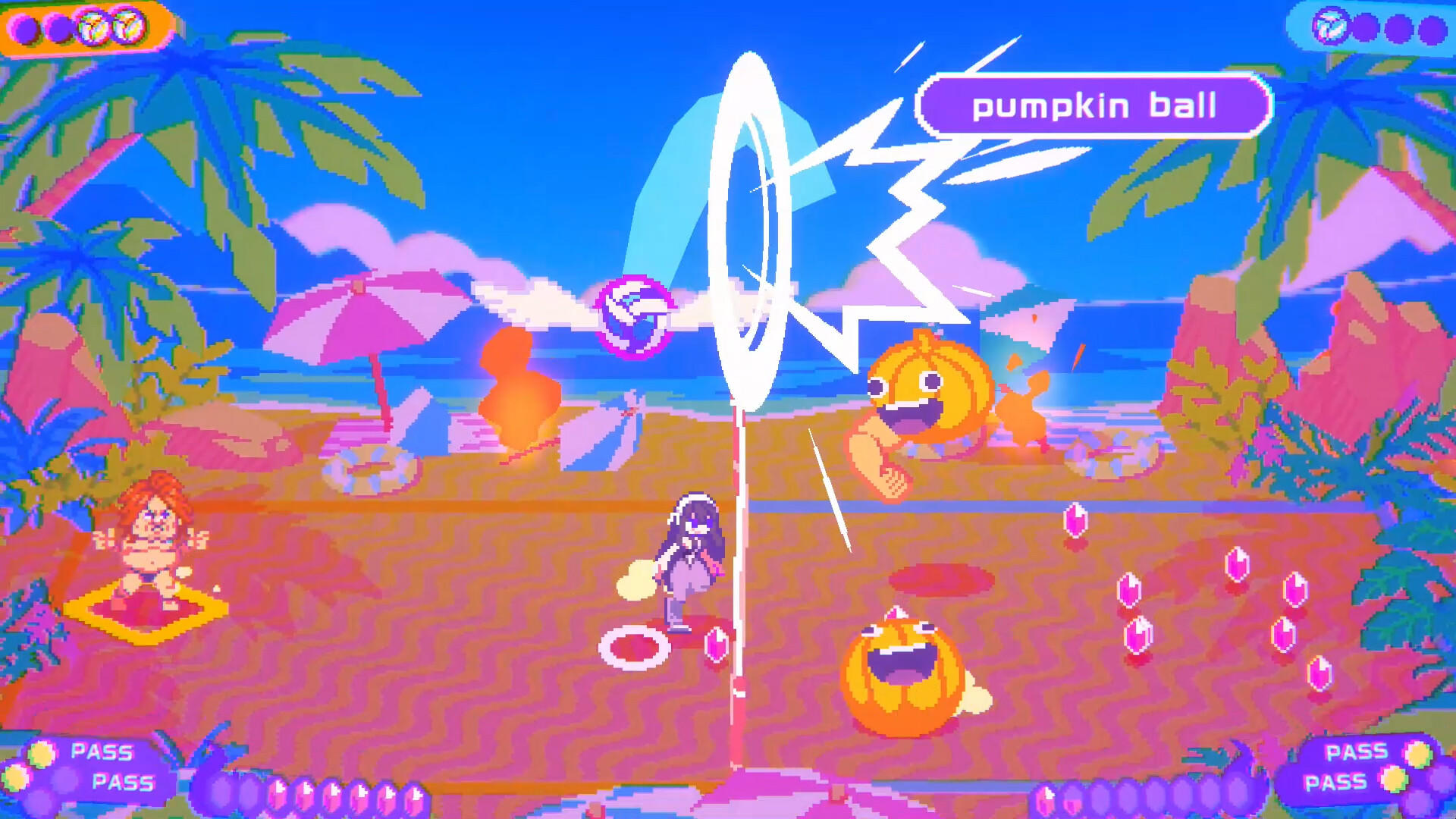 FAIRY TAIL: Beach Volleyball Havoc Game Screenshot