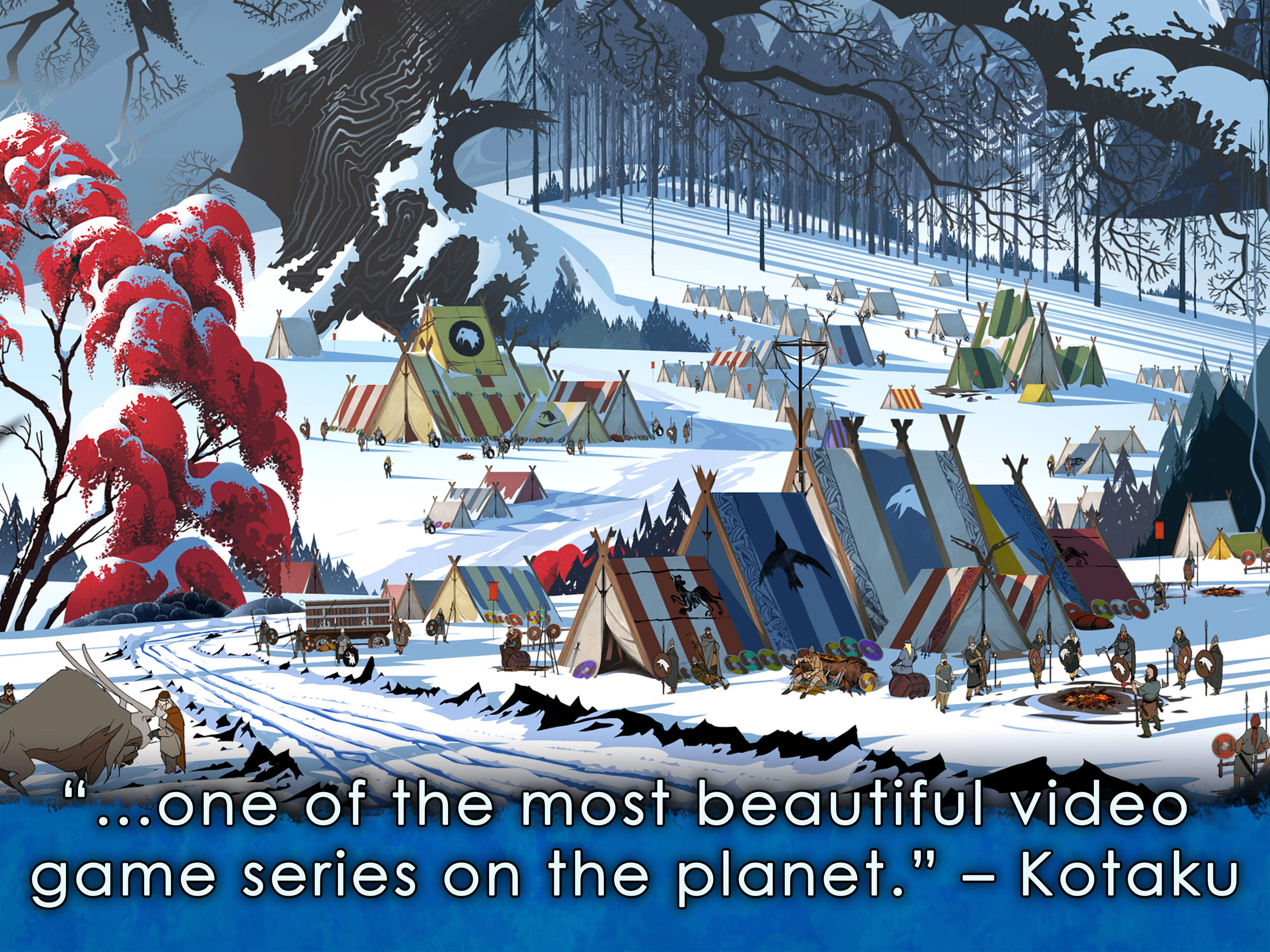 Banner Saga 2 Game Screenshot