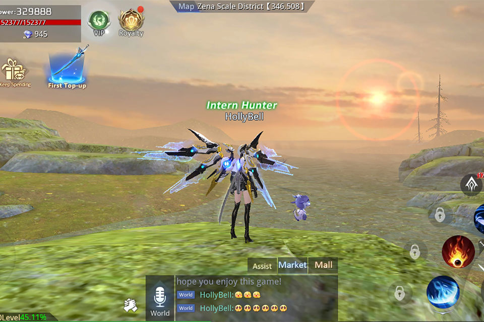 Abysswalker screenshot game