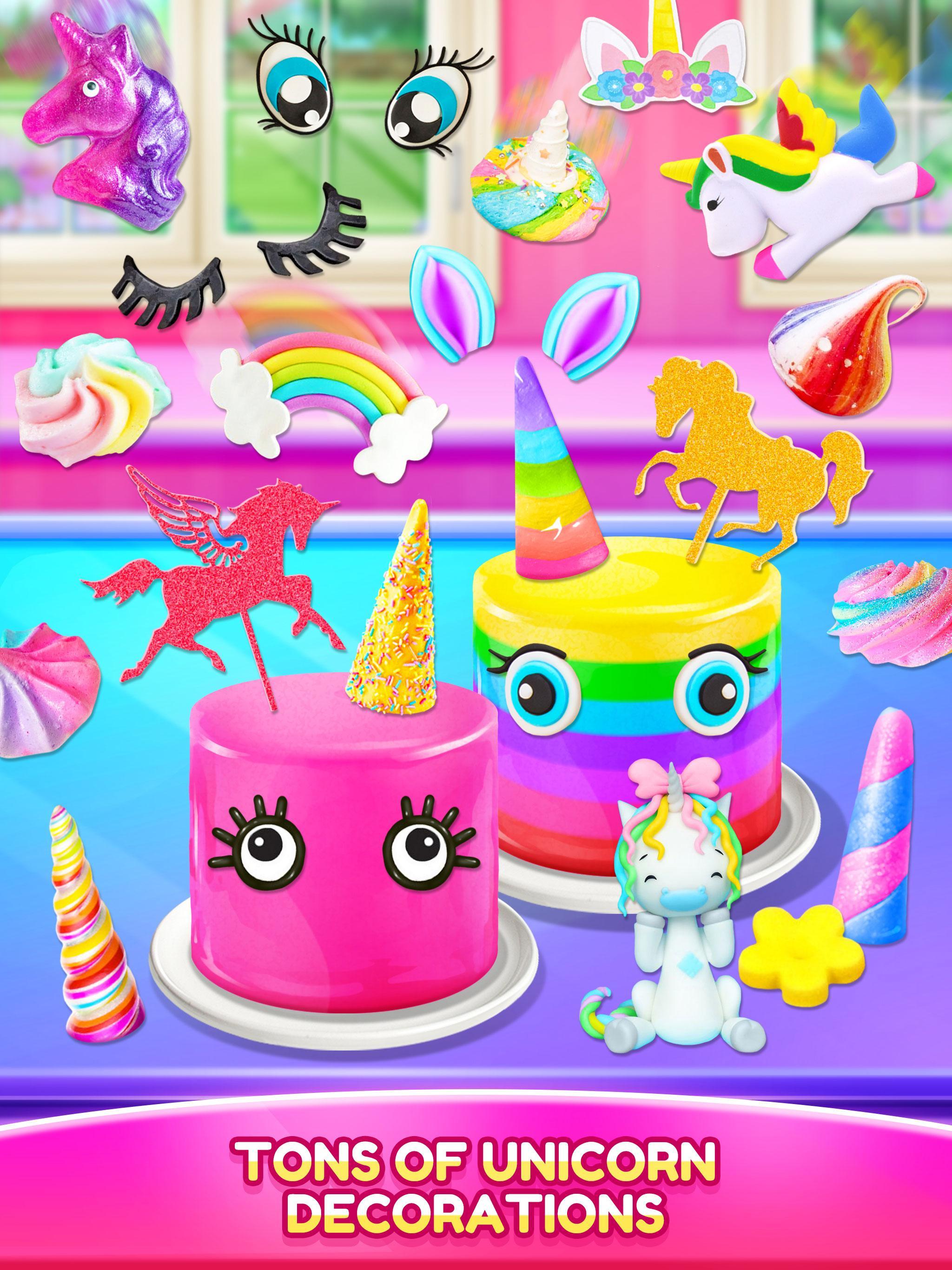 Screenshot of Unicorn Food - Cake Bakery